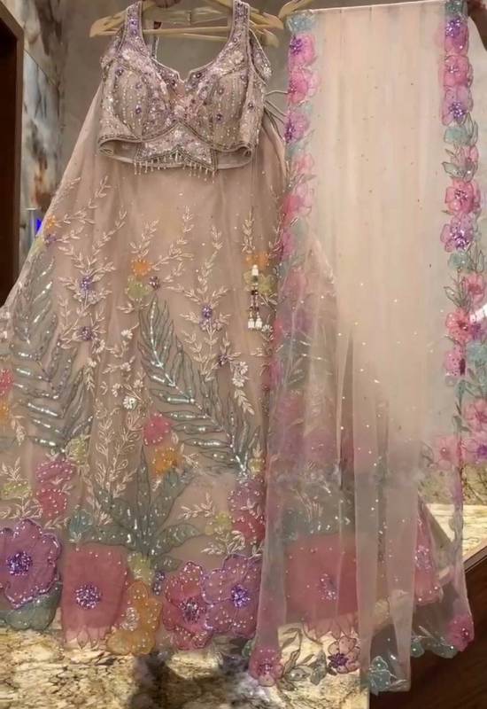 Premium Quality Heavy Organza Silk Lehenga Choli