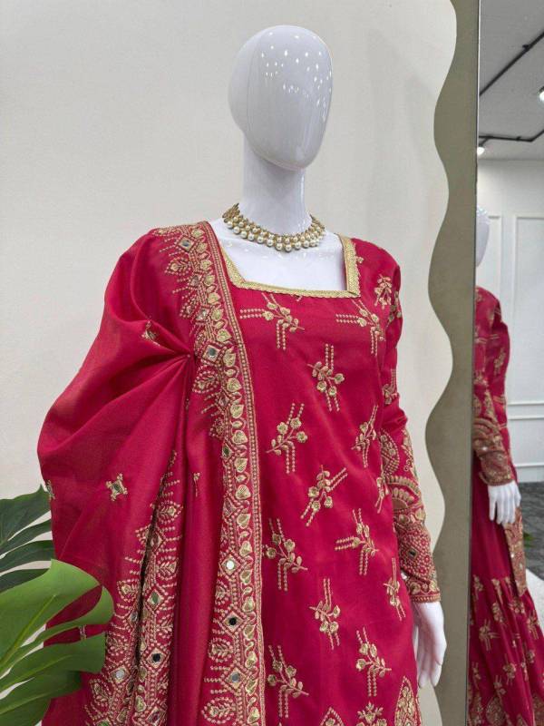 SHARARA TOP DUPATTA SET