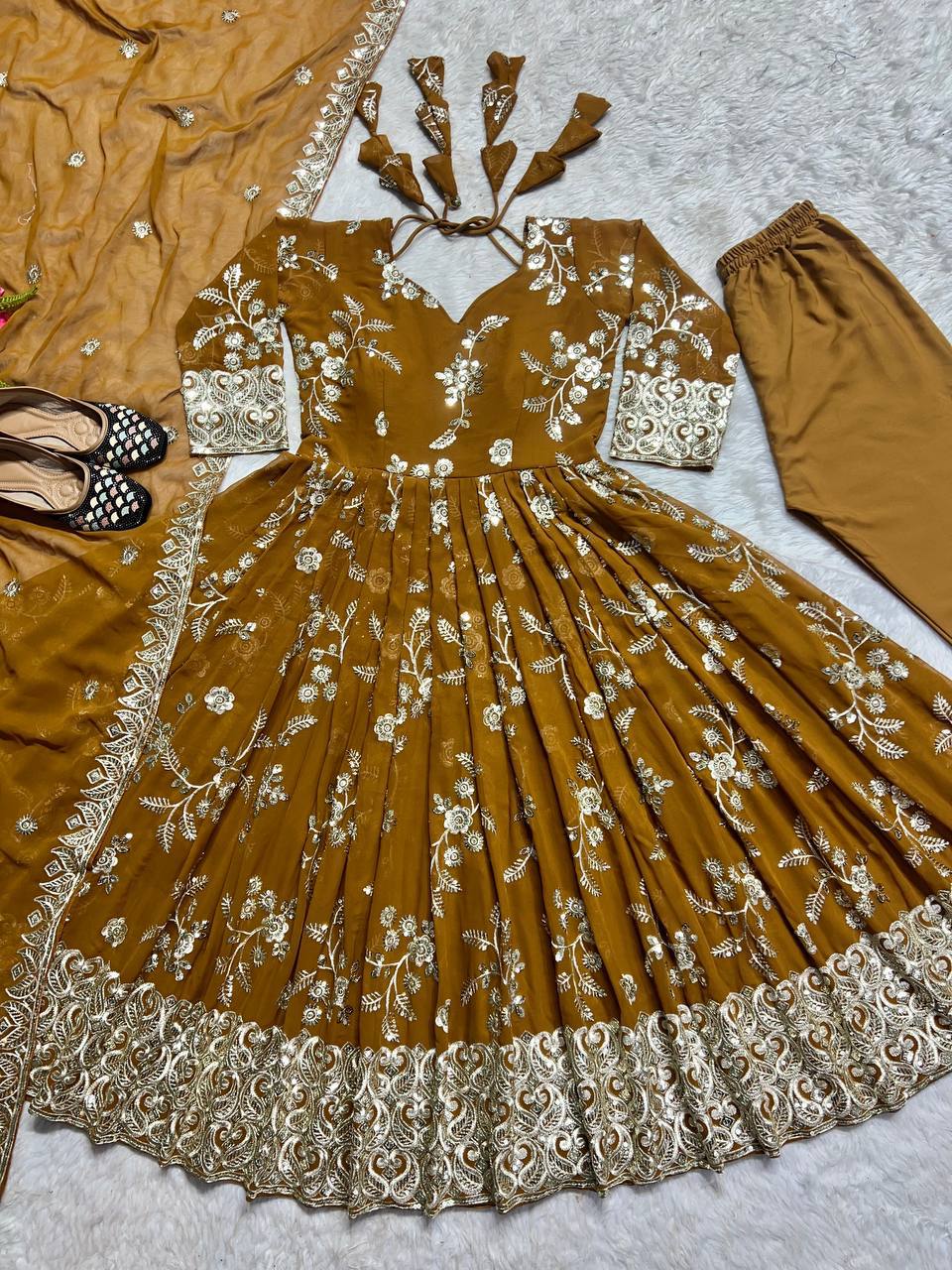 Elegant Designer Anarkali Suit