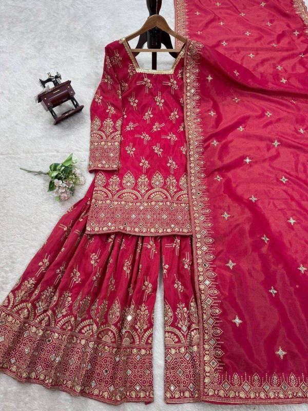 SHARARA TOP DUPATTA SET