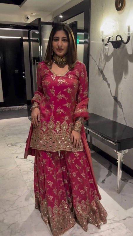 SHARARA TOP DUPATTA SET