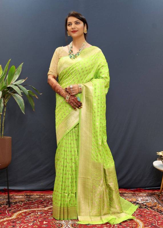 Pure silk handloom saree with Pure Jari weaving work 