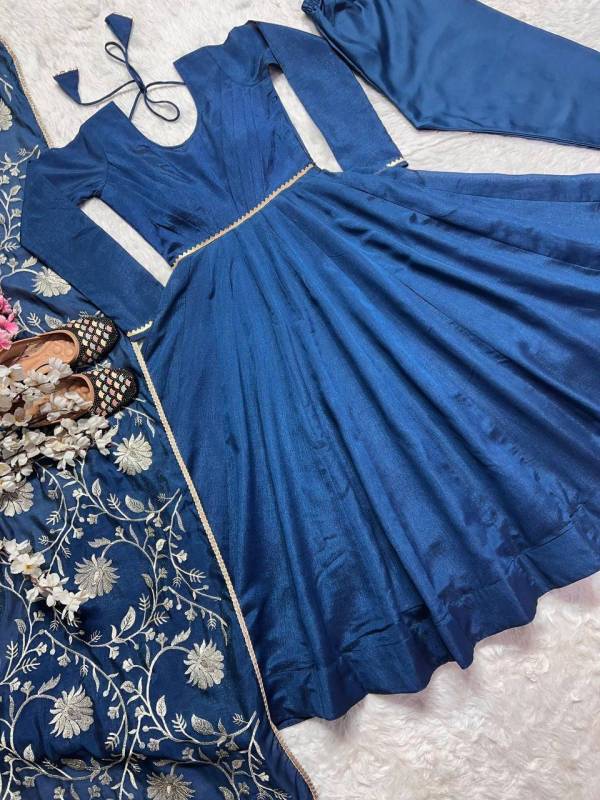 ANARKALI GOWN WITH PENT AND DUPATTA