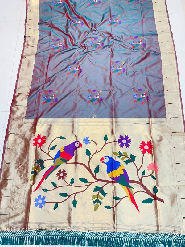 Soft Silk Saree with Pure Jari Weaving 