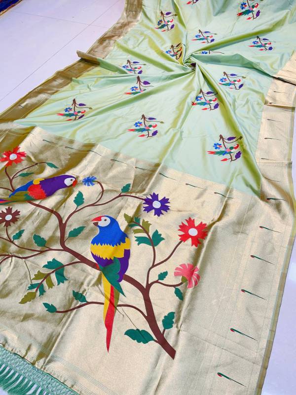 Soft Silk Saree with Pure Jari Weaving 