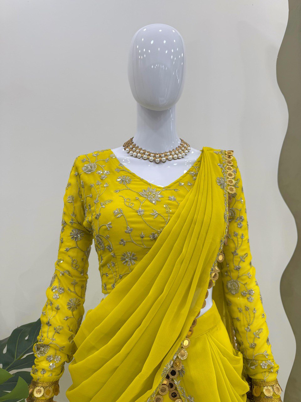 Reday to wear Lehenga saree