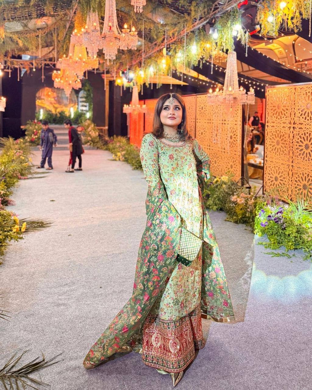 Tabhi Orgenza Palazzo Set, featuring a beautifully crafted top, palazzo, and dupatta
