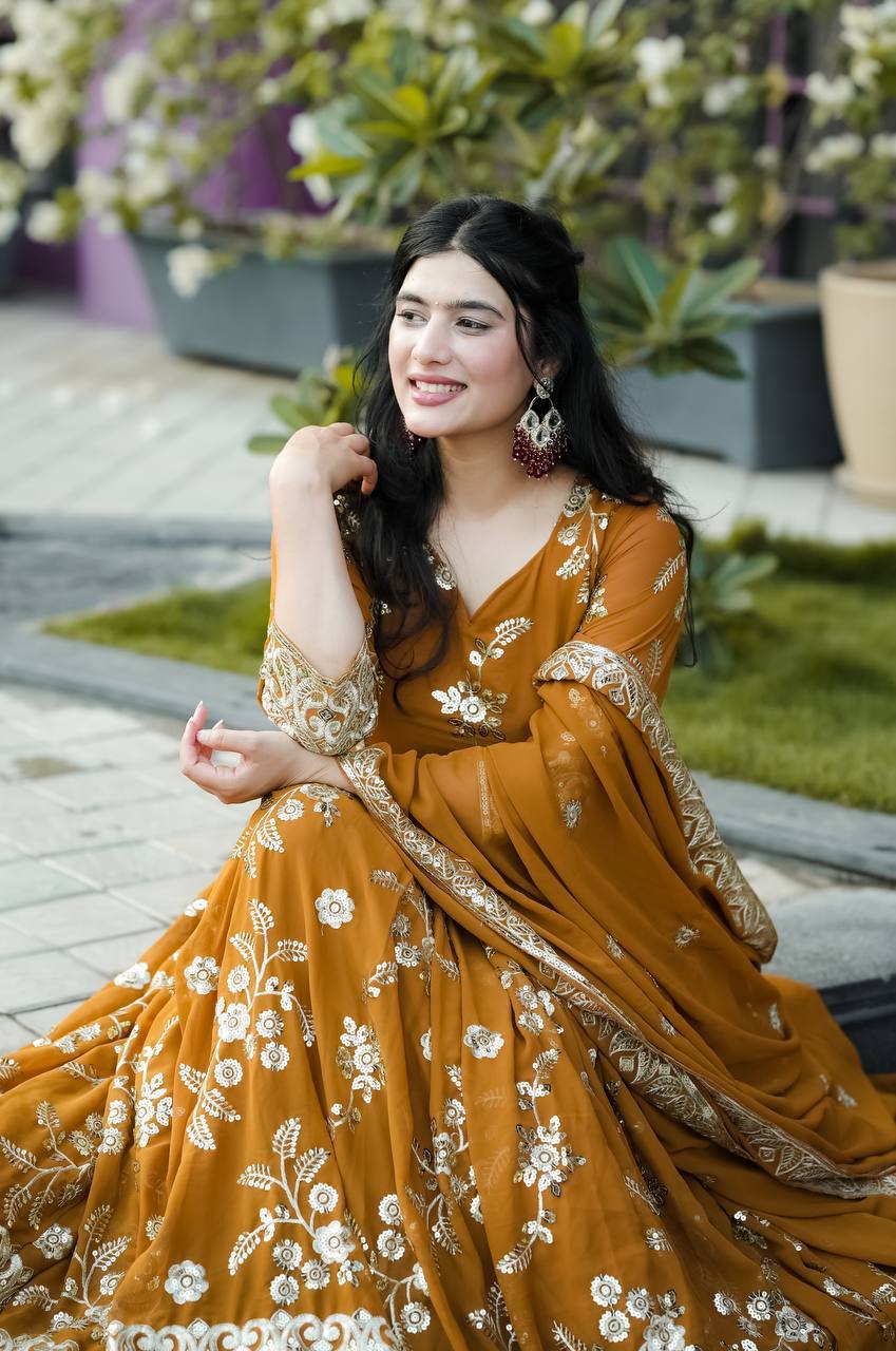 Elegant Designer Anarkali Suit