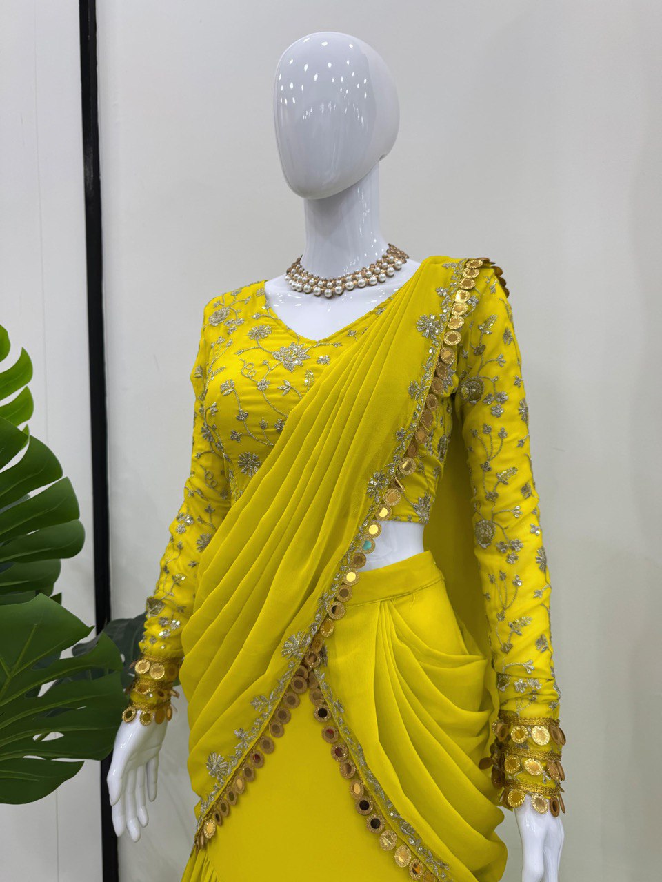 Reday to wear Lehenga saree