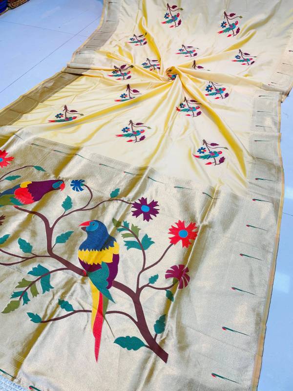 Soft Silk Saree with Pure Jari Weaving 