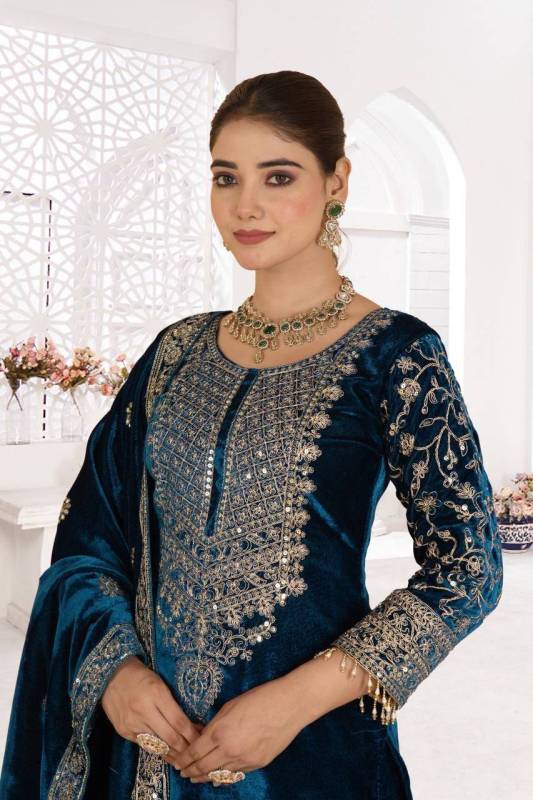 Viscous Velvet Pant Top Suit 