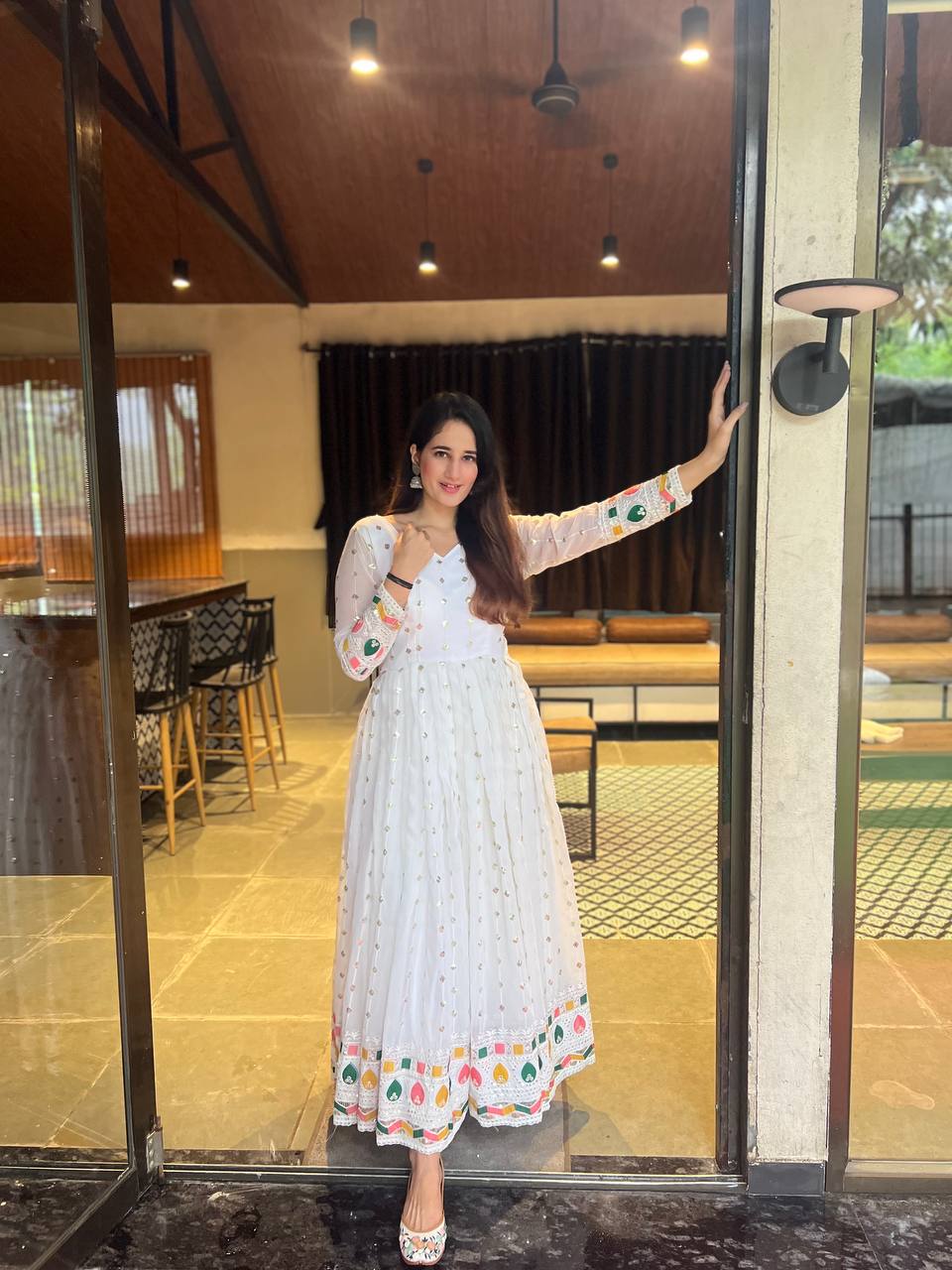 Designer Anarkali Suit in Fancy Style