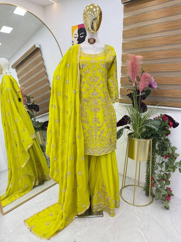 SHARARA TOP DUPATTA SET