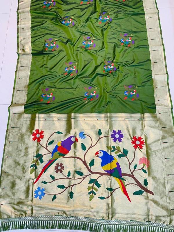 Soft Silk Saree with Pure Jari Weaving 